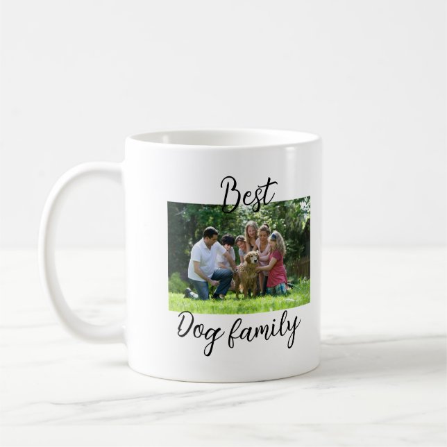 Best dog family mom dad pet animal friend holidayg coffee mug (Left)