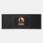 Best Dog Father Dad - Vintage Basset Hound T-Shirt Bar Mat