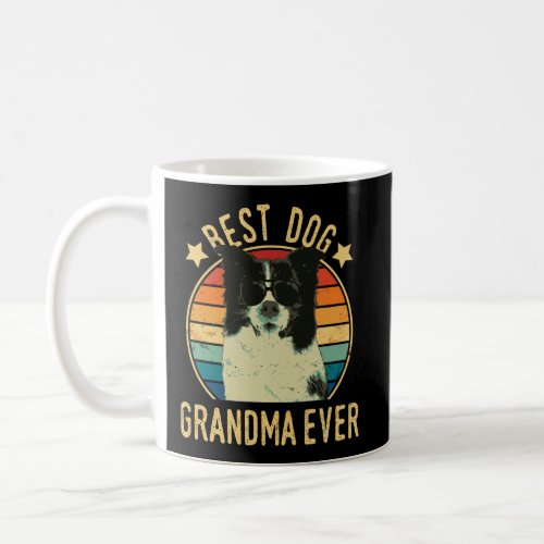 Best Dog Grandma Ever Border Collie MotherS Day Coffee Mug