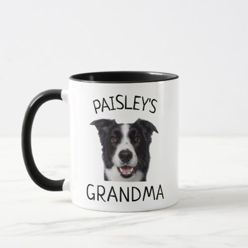 Best Dog Grandma Ever Puppy Dog Lover Custom Face Mug