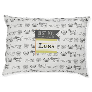 Best Dog In The World Pet Bed
