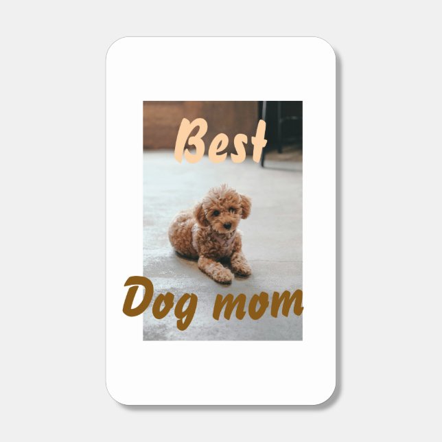Best dog mom brown puddle pet dog cat mothers day  matchboxes (Front)