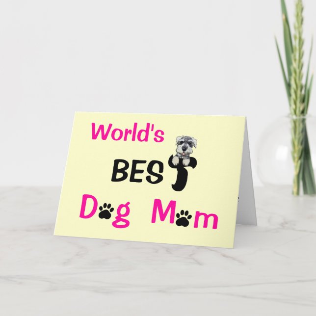 Best Dog Mom Card (Front)