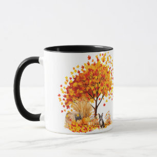 Best Dog Mom Ever Autumn, Boston Terrier Mug