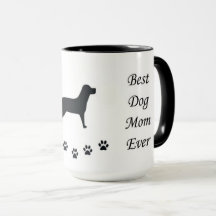 Best dog mom ever coffee mug