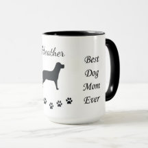 Best dog mom ever coffee mug