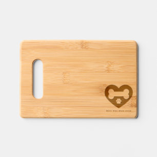 Best Dog Mom Ever Custom Mothers Day Engraved Cutting Board