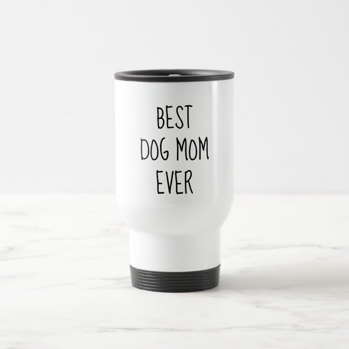 dog mom travel mug