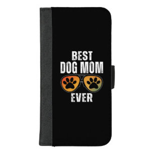 BEST DOG MOM EVER iPhone 8/7 PLUS WALLET CASE
