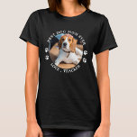 Best Dog Mom Ever Paw Prints Custom Cute Pet Photo T-Shirt<br><div class="desc">Best Dog Mom Ever... Surprise your favorite Dog Mom this Mother's Day , birthday or Christmas with this super cute custom pet photo t-shirt. Customize this dog mom t-shirt with your dog's favorite photo, and name. This dog dad shirt is a must for dog lovers and dog moms. Great gift...</div>