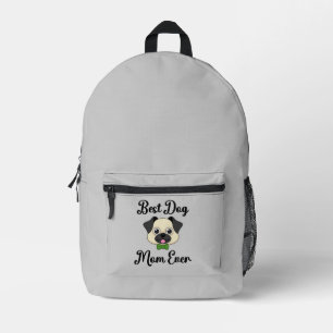 Best Dog Mom Ever Printed Backpack