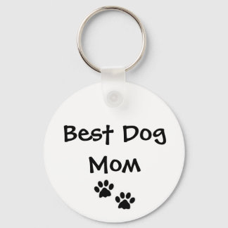 Best Dog Mom Keychain