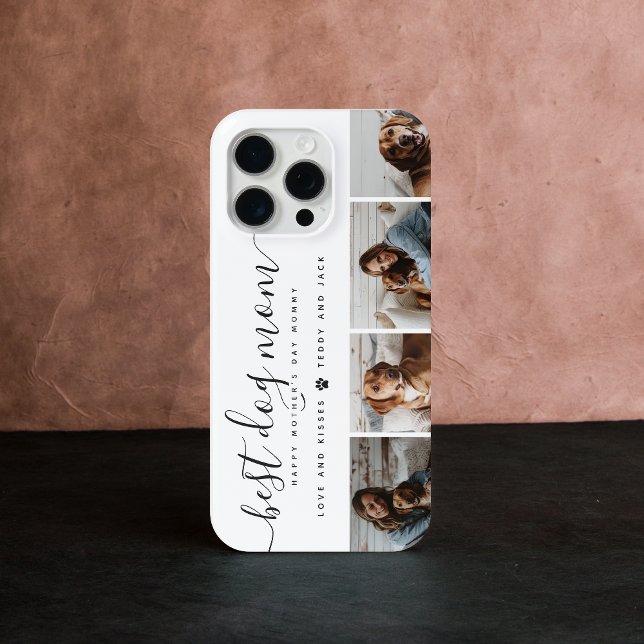 Best Dog Mom: Personalized Dog Photo Mother's Day Case-Mate iPhone Case (Creator Uploaded)