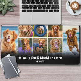 Best Dog Mom Photo Desk Mat