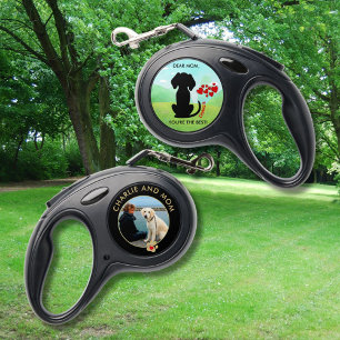 Best Dog Mom Photo Personalize Pet Leash