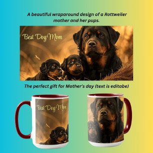 Best Dog Mom Rottweiler  Mug