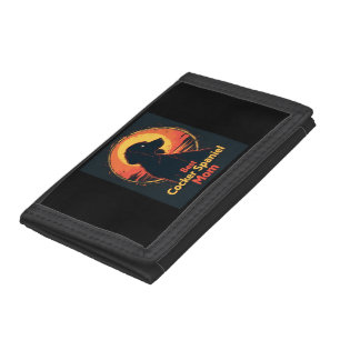 Best Dog Mother Mom - Vintage Cocker Spaniel T-Shi Tri-fold Wallet