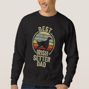 Best Dog Mother Mom Vintage Irish Setter 1 Sweatshirt