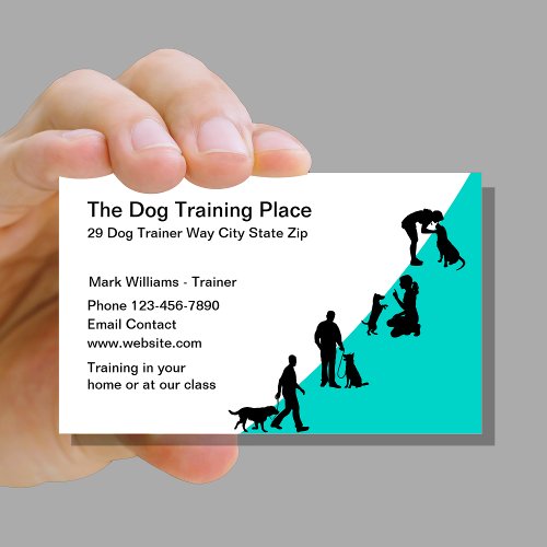Best Dog Training Service Business Cards