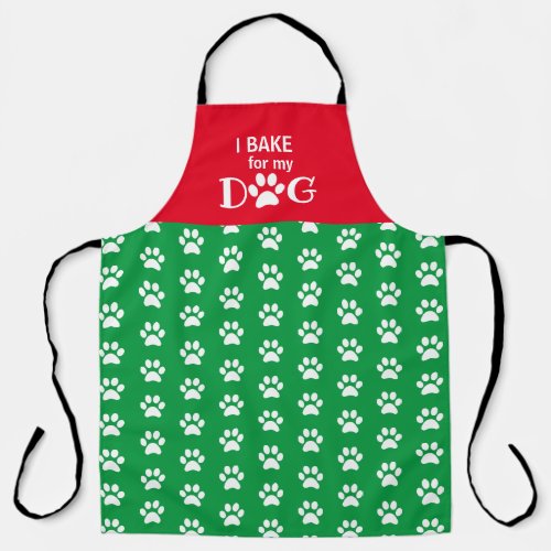 Best Dog Treats Baking Apron