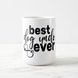 Best Dog Uncle Ever Style Cool Bday Gift for Dog Coffee Mug