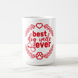 Best Dog Uncle Ever Style Cool Bday Gift for Dog Coffee Mug