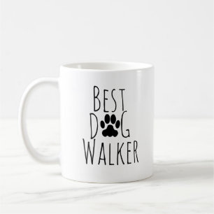 'Best Dog Walker' Charming Playful Pet-Lover Gift Coffee Mug