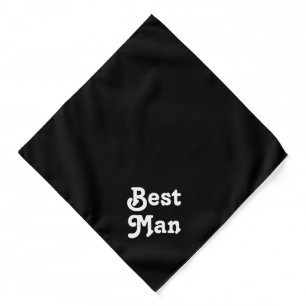 Best dog wedding dog ring bearer black custom bandana