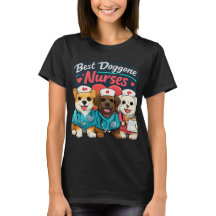 Best Doggone Nurses Funny Dog Nurse Shirt