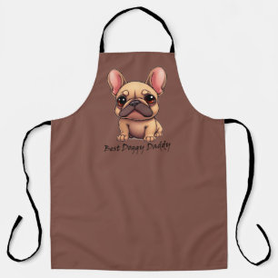 Best Doggy Daddy Frenchie French Bulldog Dog Pet  Apron
