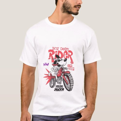 Best doggy rider  T_Shirt