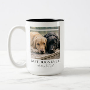 Best Dogs Ever Pet Parent Photo Mug 