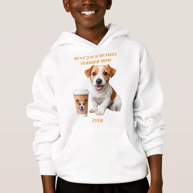 Best Dogs Mum Hoodie (Front)