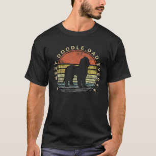 Best Doodle Dad Dog Lover Owner Labradoodle Golden T-Shirt
