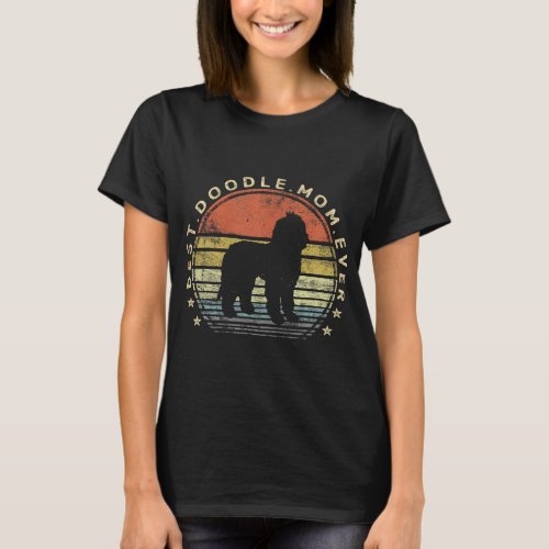 Best Doodle Mom Ever Labradoodle GoldenDoodle Dog  T_Shirt