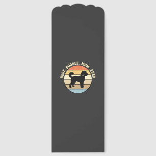 Best Doodle Mom Ever Retro Dog Bookmarks