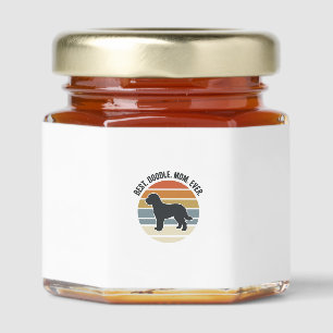 Best Doodle Mom Ever Vintage Dog Mom Design_1 Honey Jar Favors