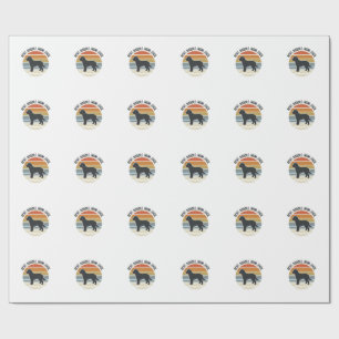 Best Doodle Mom Ever Vintage Dog Mom Design_1 Wrapping Paper