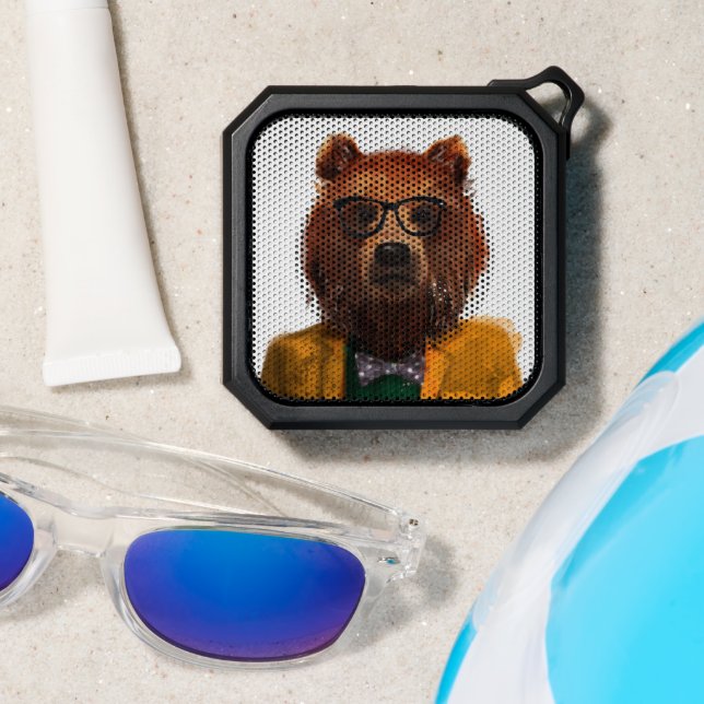 Best Dressed Bear Bluetooth Speaker (Insitu(Beach))
