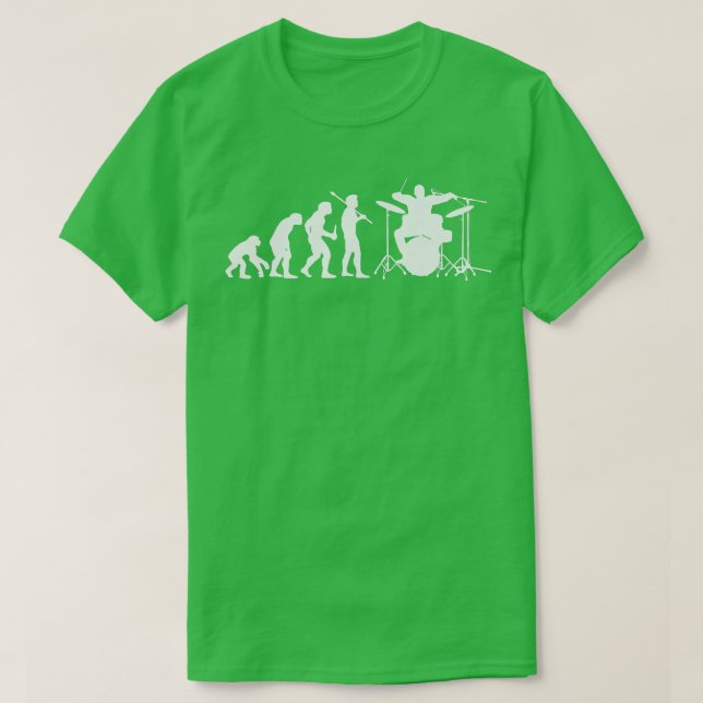 Best Drummer Art For Men Women Drum Set Player Mus T-Shirt (Design Front)