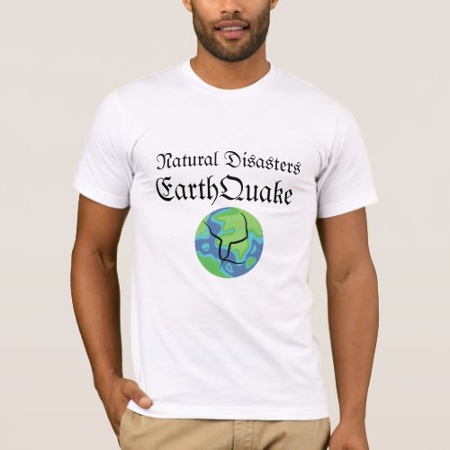 Best Earthquake T_shirt for men