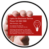 Best Electrician Business Card