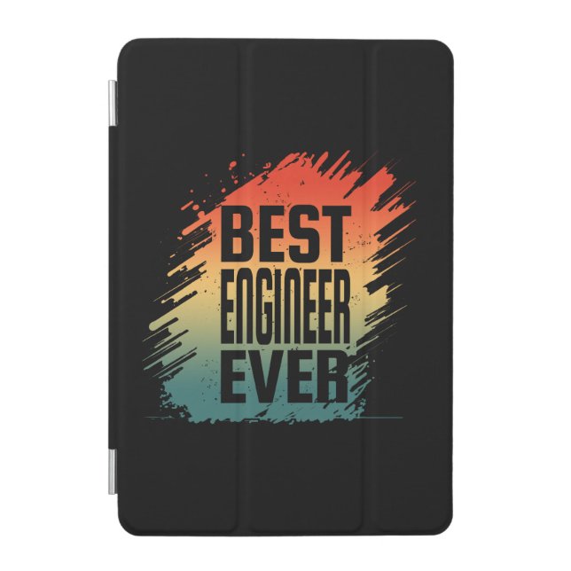 BEST ENGINEER EVER  iPad MINI COVER (Front)