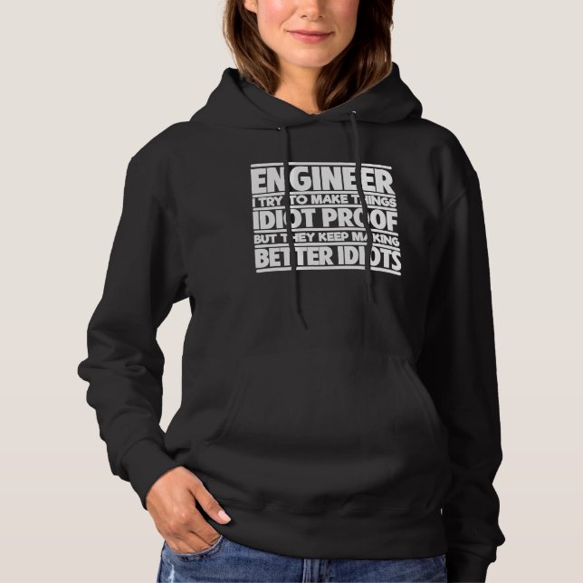 Best Engineer Ever Profession Engineering Career   Hoodie (Front)