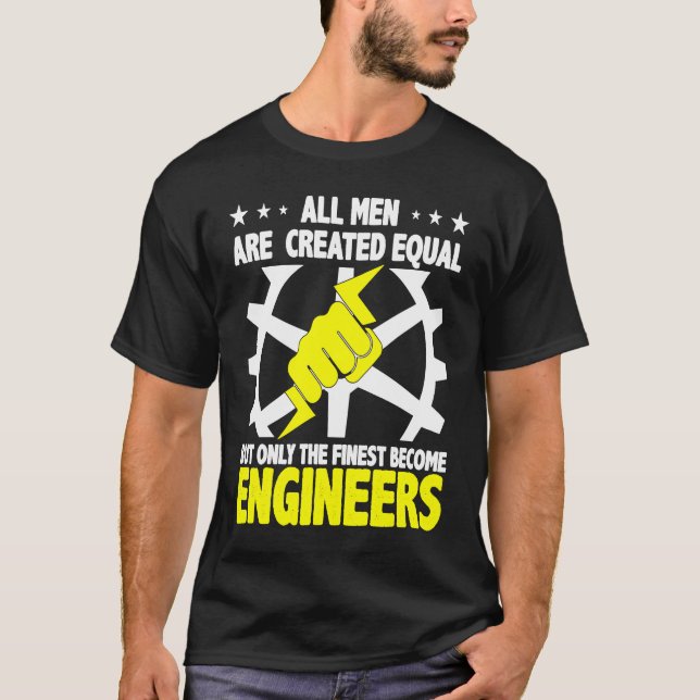 Best Engineer Ever Profession Engineering Career T-Shirt (Front)