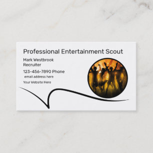 Best Entertainment Scout Business Cards