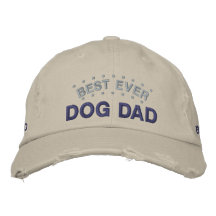 Best Ever Dog Dad Custom Color Fun Saying Stone
