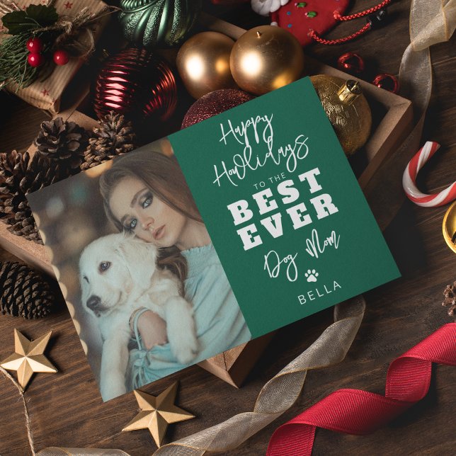 Best Ever Dog Dad | Photo Holiday Card (Creator Uploaded)