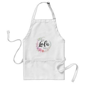 Best Ever Lola Adult Apron