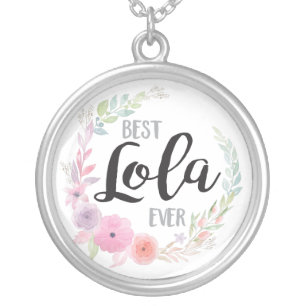 Best Ever Lola Silver Plated Necklace